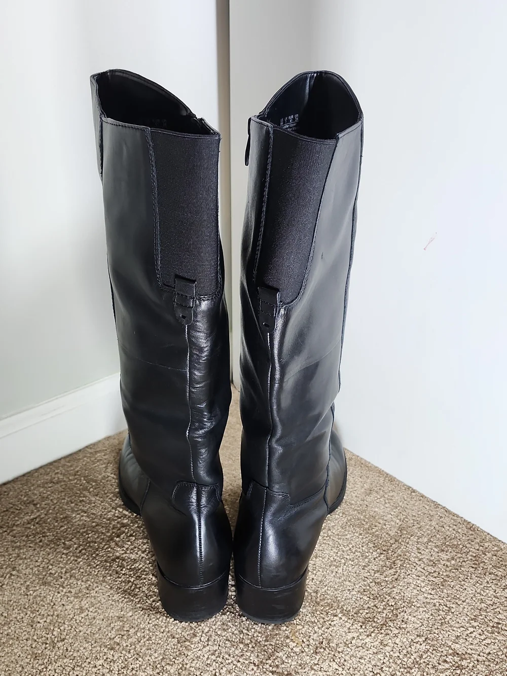 Franco Sarto Becky Knee High Boots, Women Size 9M, Black